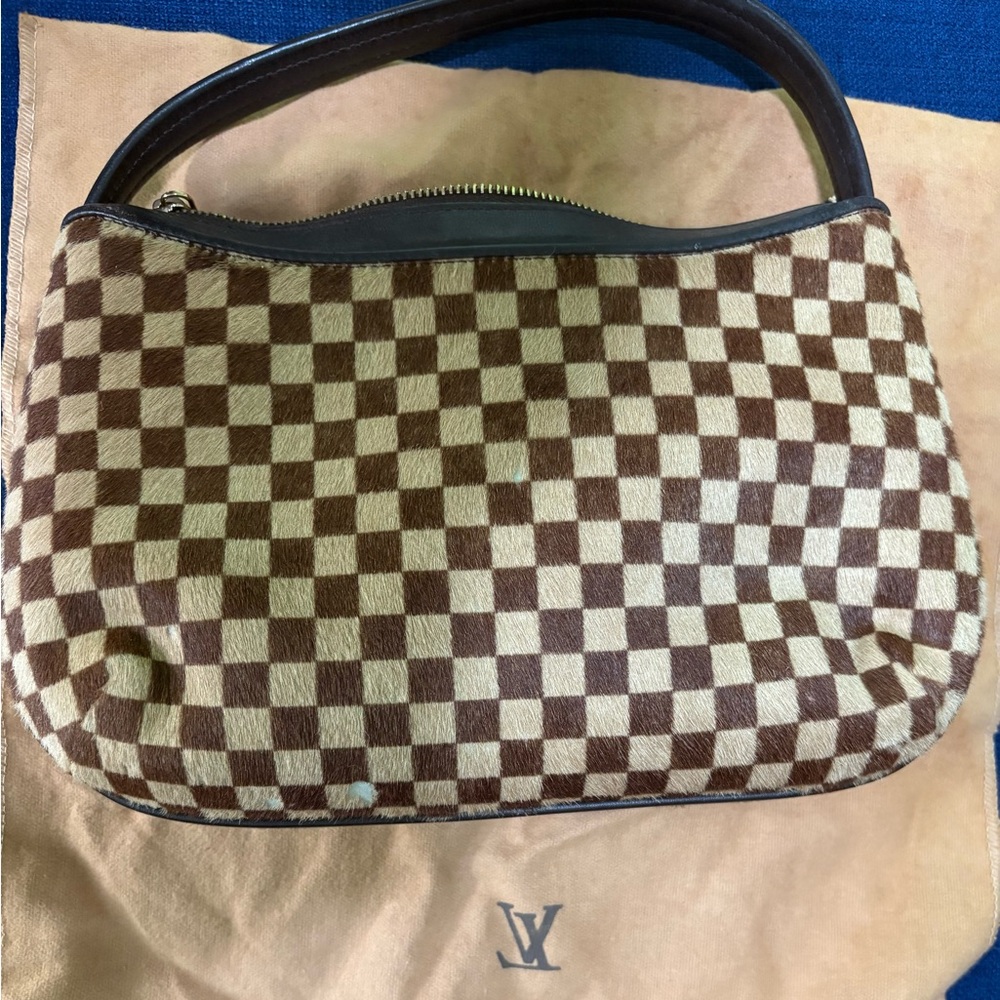 Louis Vuitton Purse - Tigre Damier Sauvage Pony Hair Handbag